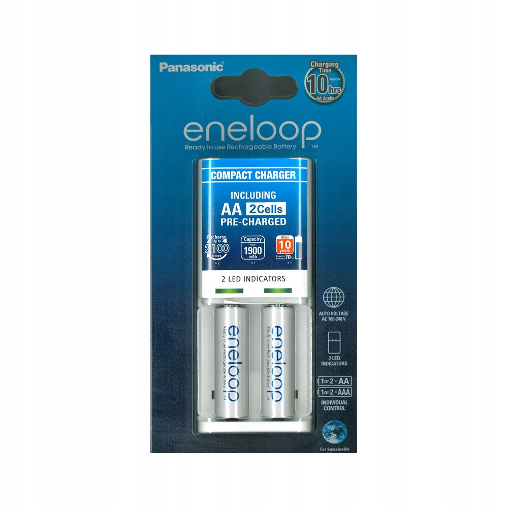 Kompaktní Nabíječka Eneloop BQCC50