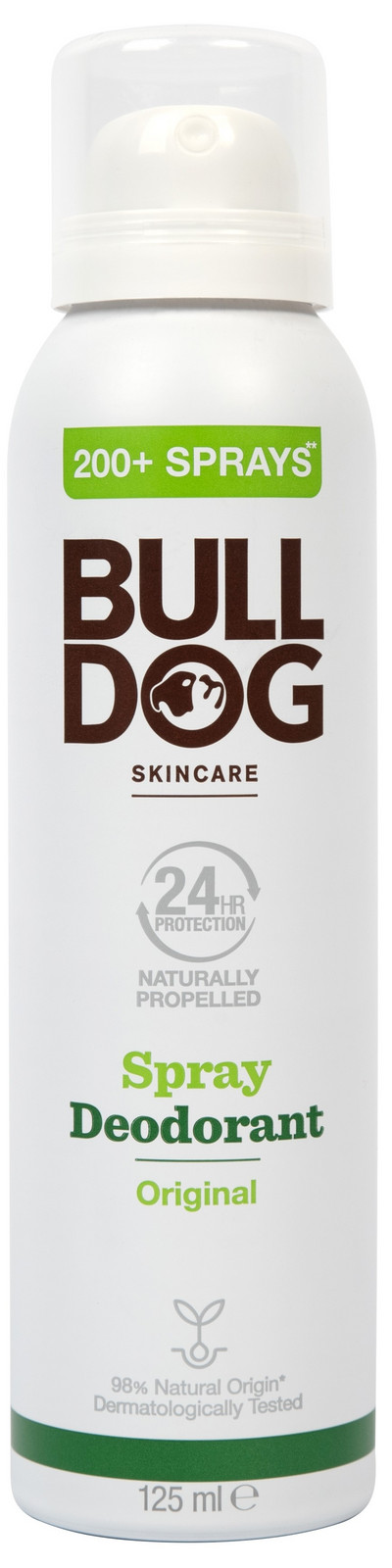 BULLDOG Original spray deodorant 125 ml