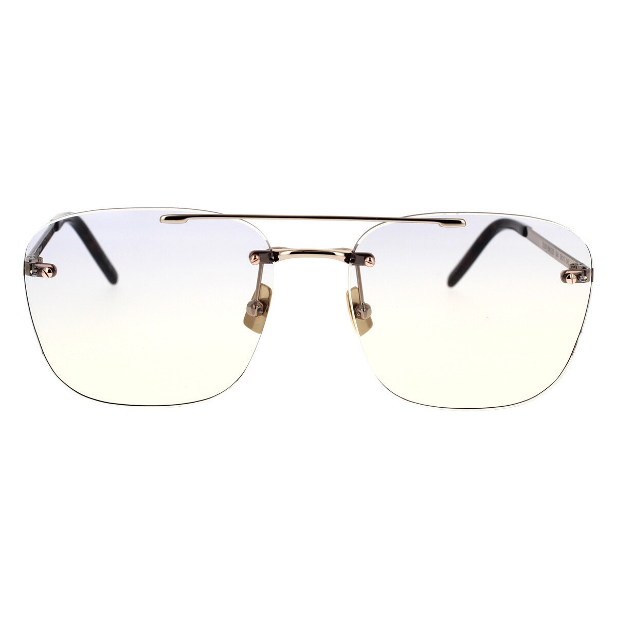 Yves Saint Laurent  Occhiali da Sole Saint Laurent SL309 Rimless 004  Zlatá