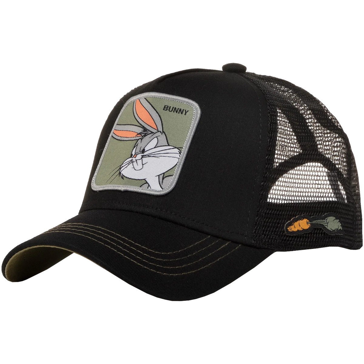 Capslab  Bunny Looney Tunes Trucker Cap  Černá