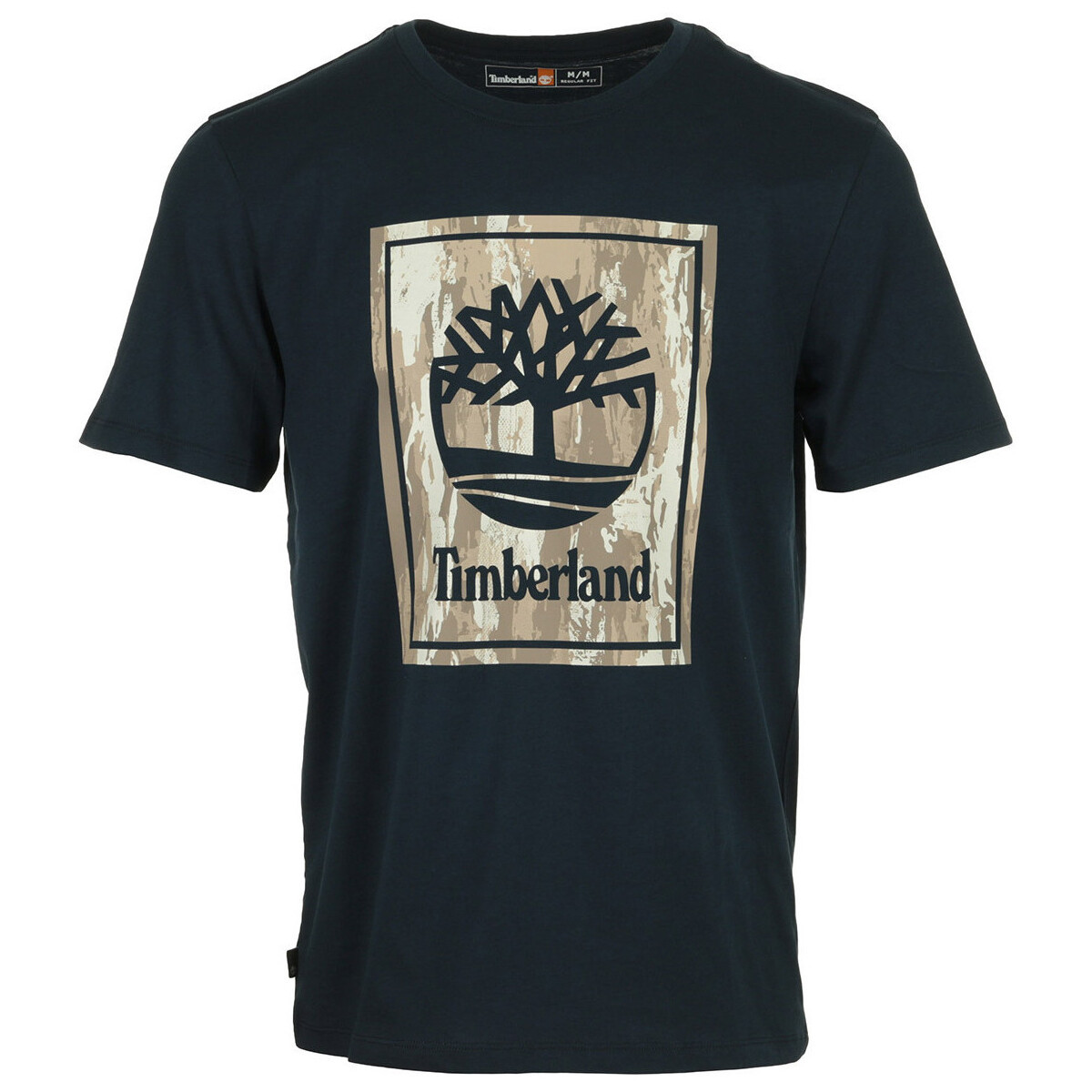 Timberland  Camo Short Sleeve Tee  Modrá