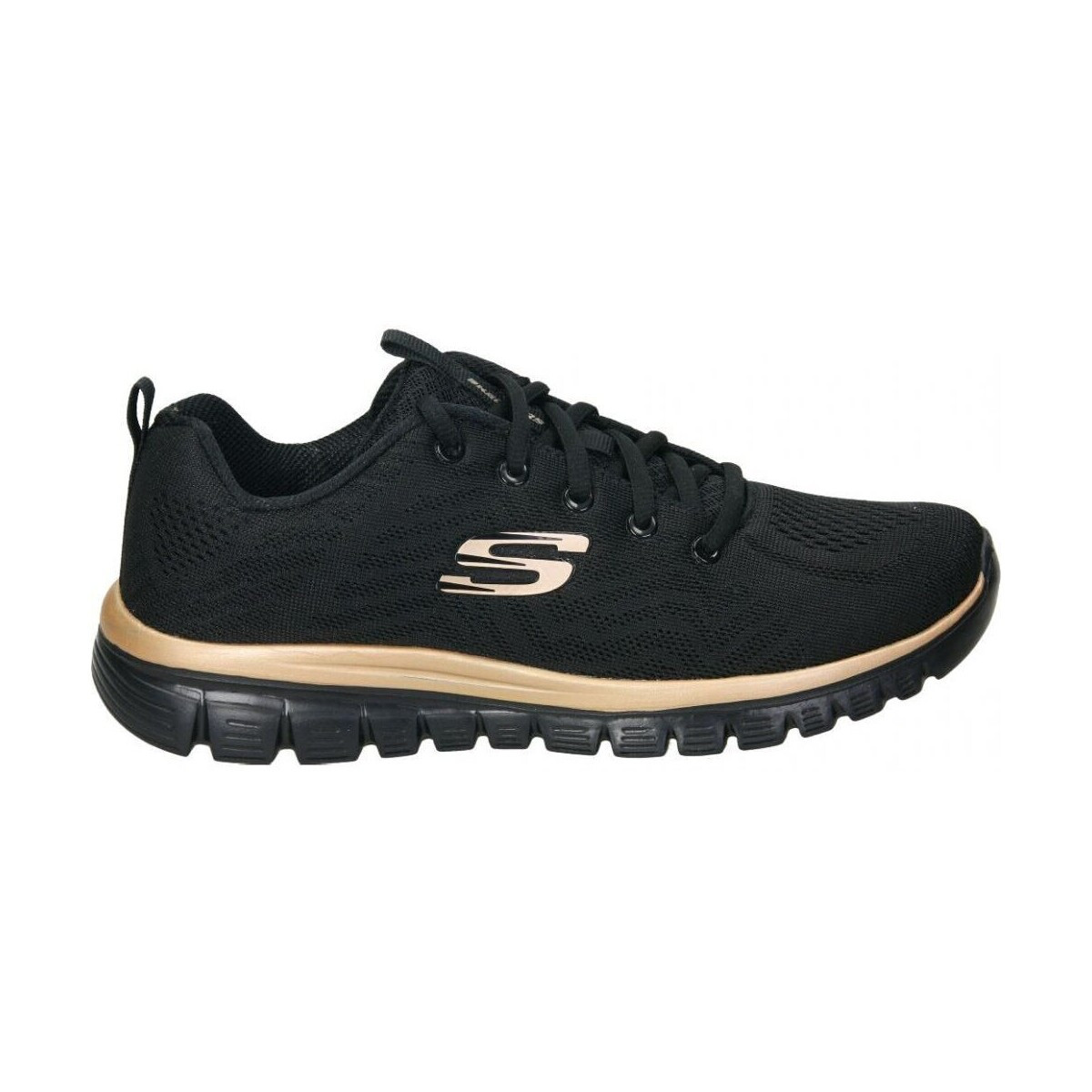 Skechers  12615-BKRG  Černá