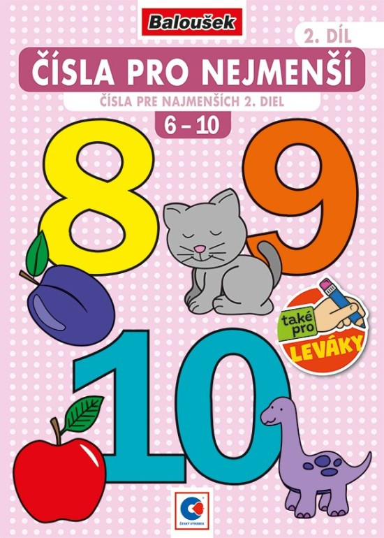 Baloušek Omalovánka - A5 - Čísla pro nejmenší, 2. díl BO104