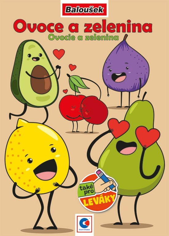 Baloušek Omalovánka - A5 - Ovoce a zelenina BO109