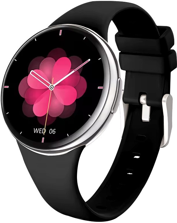 Wotchi AMOLED Smartwatch DM75 – Black - Black