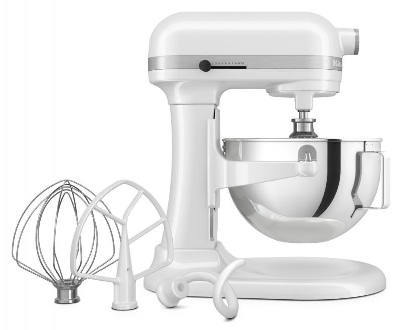 KitchenAid robot Heavy Duty 5KSM55SXXEWH bílá