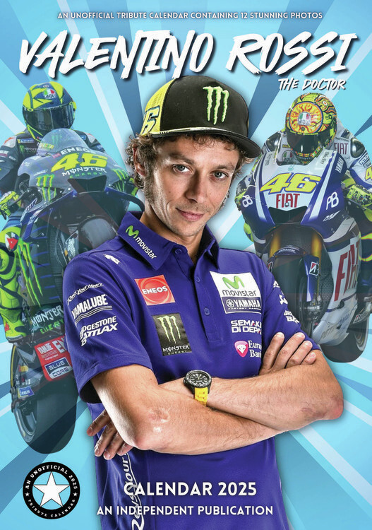 CALLDREAMS Kalendář 2025 Valentino Rossi, A3