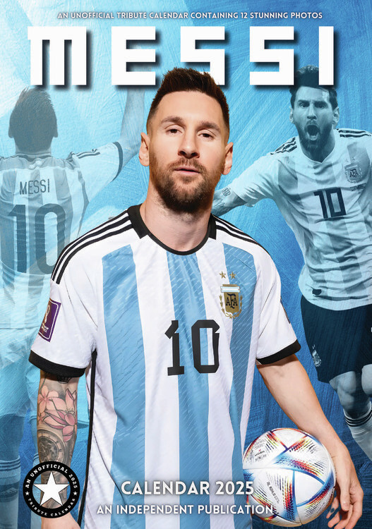 CALLDREAMS Kalendář 2025 Messi, A3