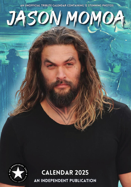 CALLDREAMS Kalendář 2025 Jason Momoa, A3