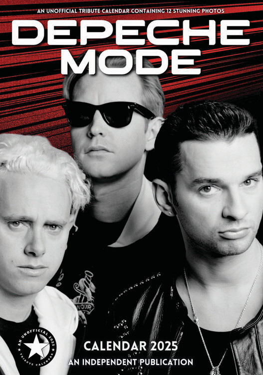 CALLDREAMS Kalendář 2025 Depeche Mode, A3