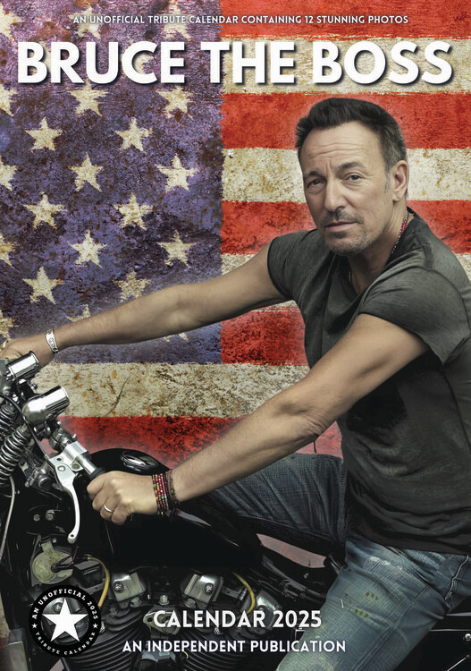 CALLDREAMS Kalendář 2025 Bruce Springsteen, A3