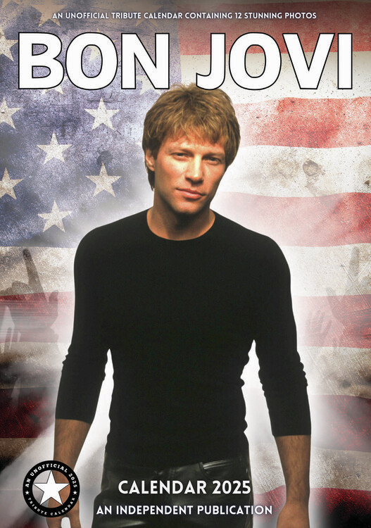 CALLDREAMS Kalendář 2025 Bon Jovi, A3