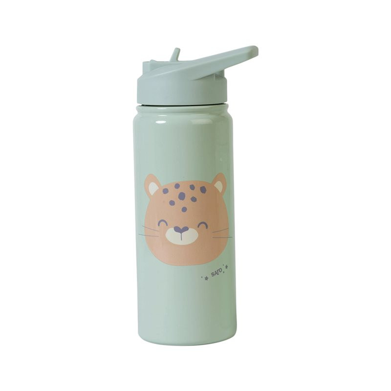 Saro Baby Thermos Bottle with Straw termoska s brčkem Mint 500 ml