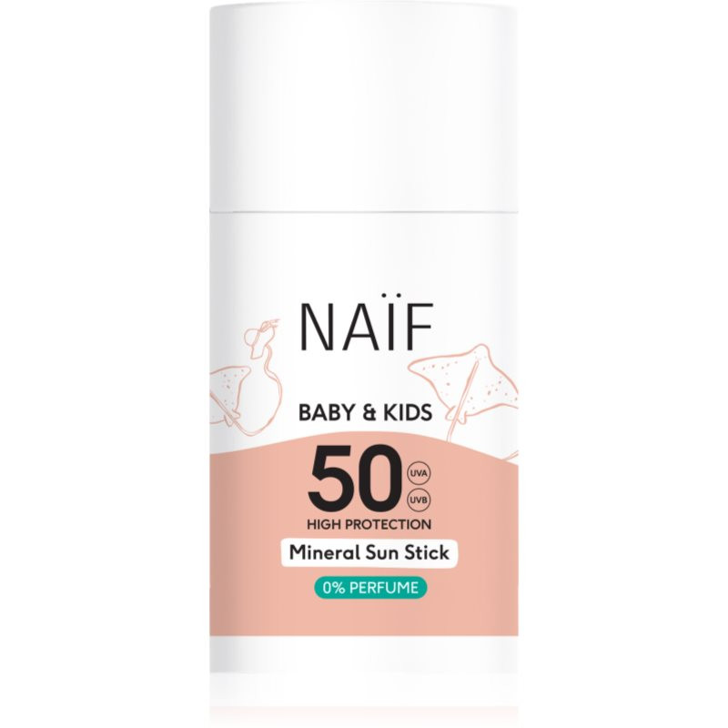 Naif Baby & Kids Mineral Sun Stick tyčinka na opalování SPF 50 36 g