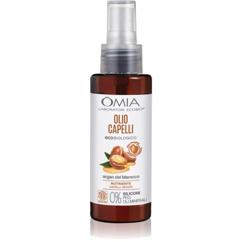 Omia Laboratories Argan del Marocco vyživující olej na vlasy s arganovým olejem 100 ml