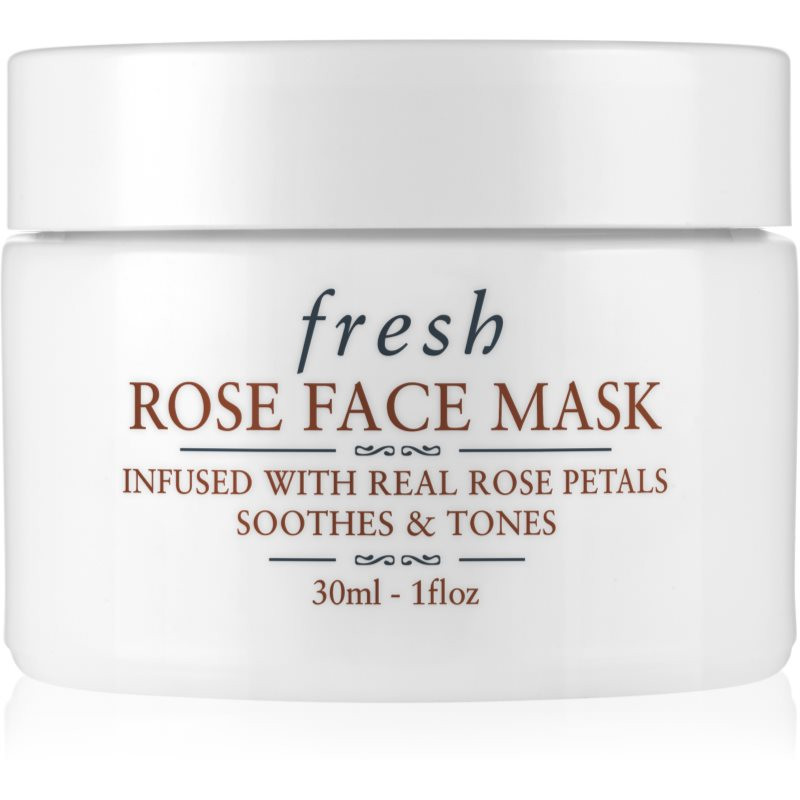 fresh Rose Face Mask hydratační pleťová maska z růže 30 ml