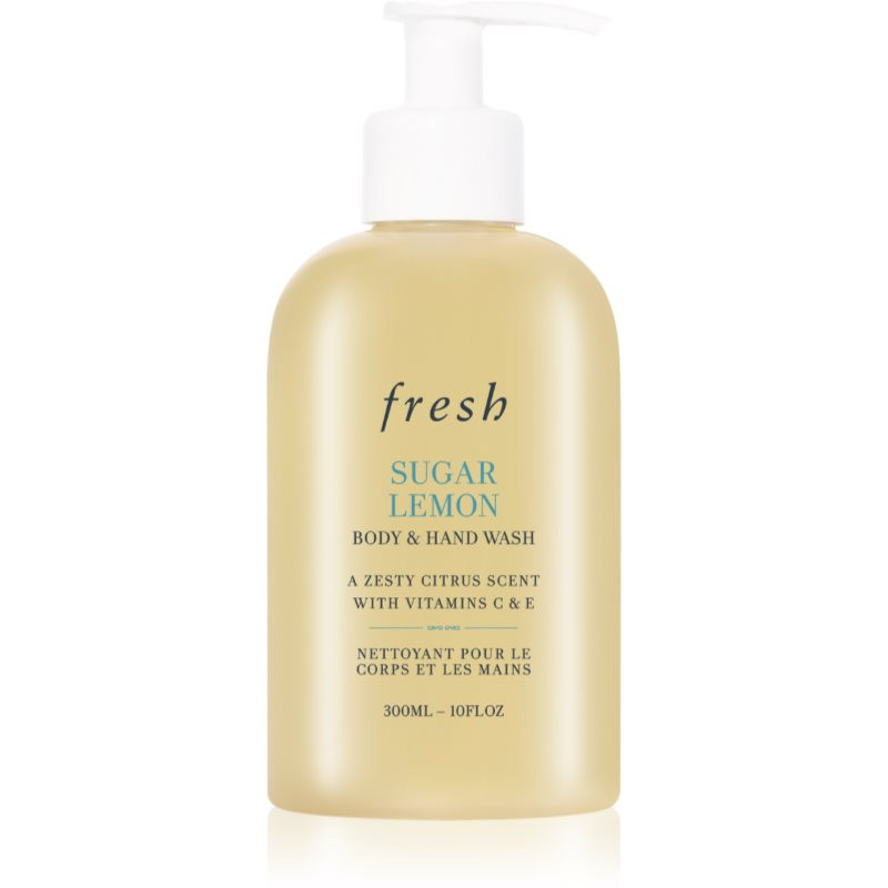 fresh Sugar Lemon Body & Hand Wash čisticí přípravek na tělo 300 ml