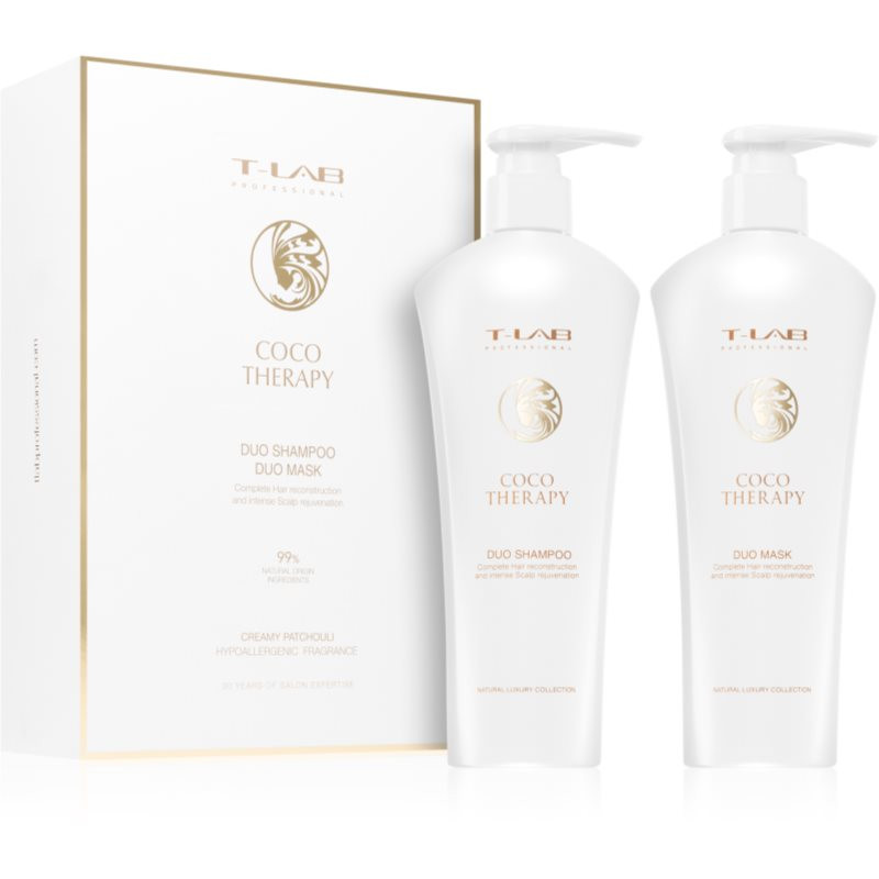 T-LAB Professional Coco Therapy dárková sada(pro posílení vlasů)