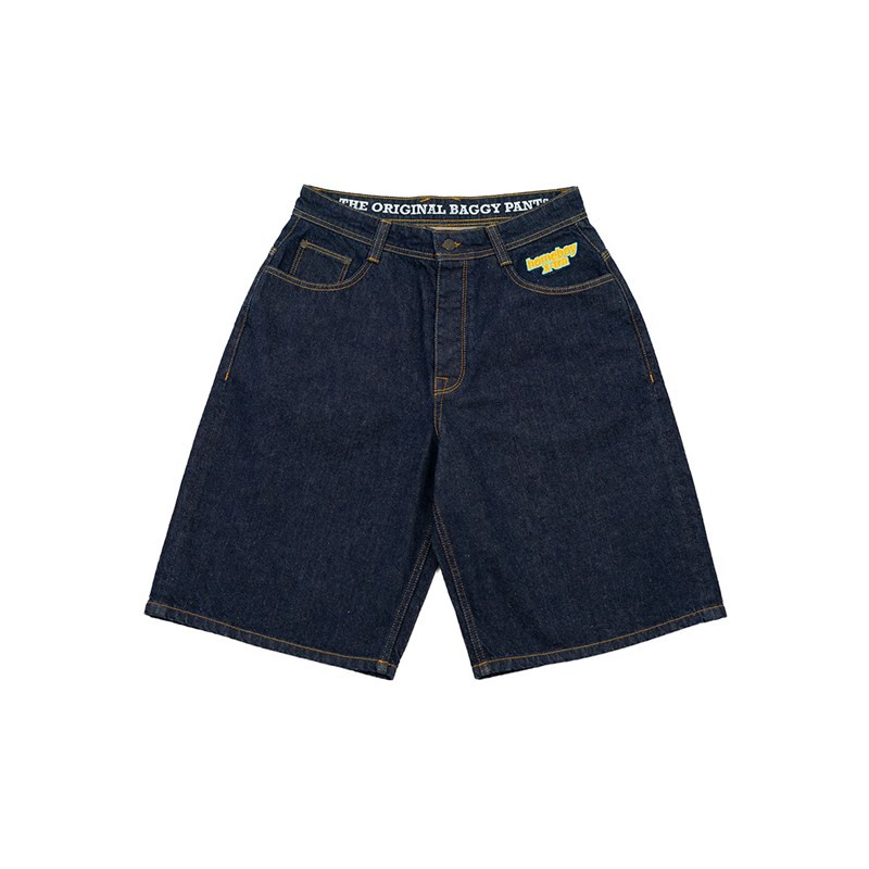 kraťasy HOMEBOY - X-tra Monster Denim Shorts Indigo (INDIGO-80)