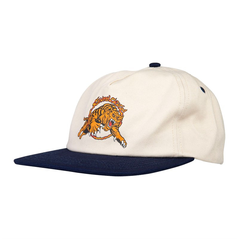 kšiltovka SANTA CRUZ - Salba Tiger Simplified Natural/Navy (NATURAL NAVY)