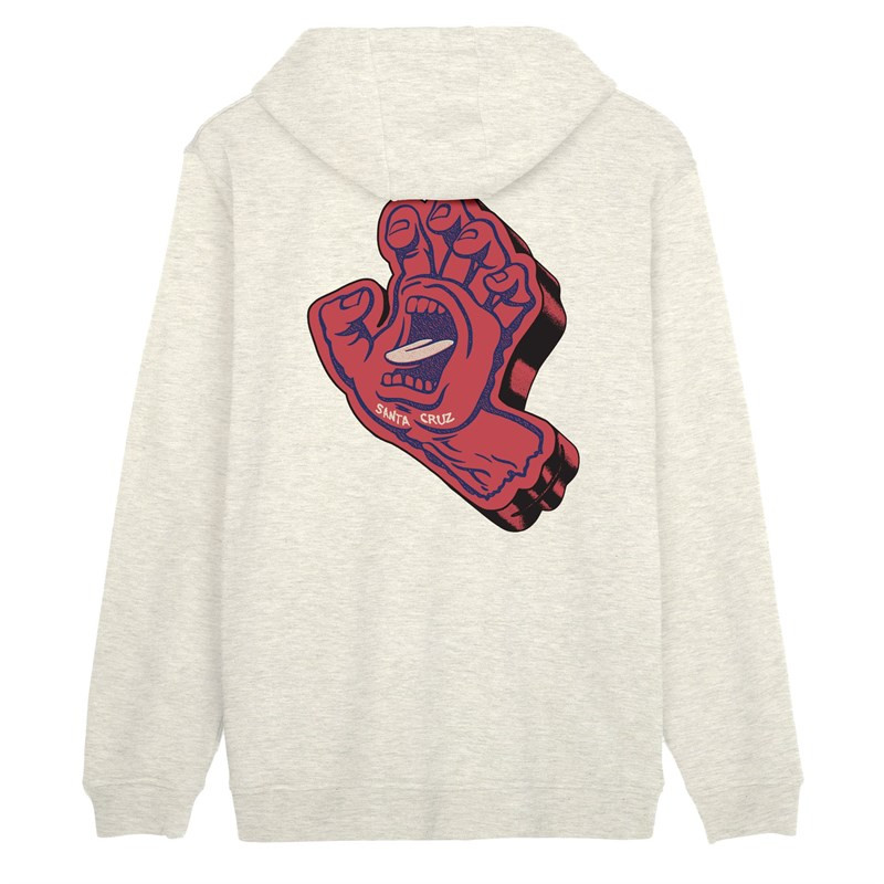 mikina SANTA CRUZ - Screaming Foam Hand Athletic Heather (ATHLETIC HEATHER)