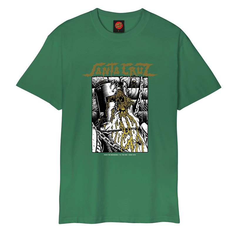 triko SANTA CRUZ - Pace Dungeon Front Pine (PINE)