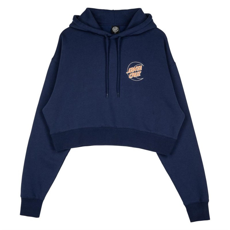 mikina SANTA CRUZ - Moon Dot Emb Midnight Blue (MIDNIGHT BLUE)