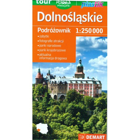 DEMART Dolnośląskie/Dolnoslezské vojvodství 1:250 000 automapa