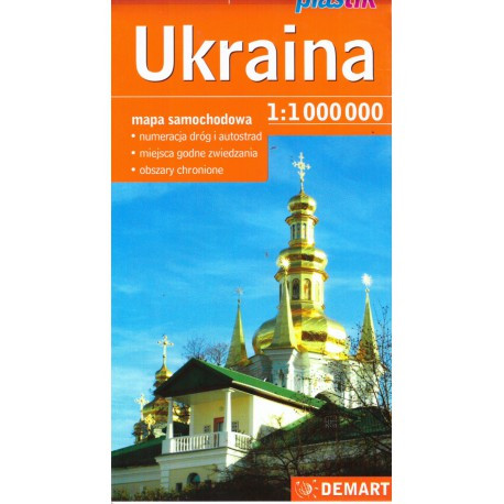 DEMART Ukraina/Ukrajina 1:1 000 000 automapa