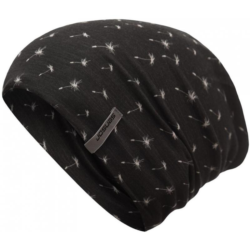 Čepice Sensor Merino Impress - černá vzor - Velikost M