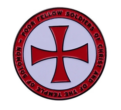 Odznak templářský kříž