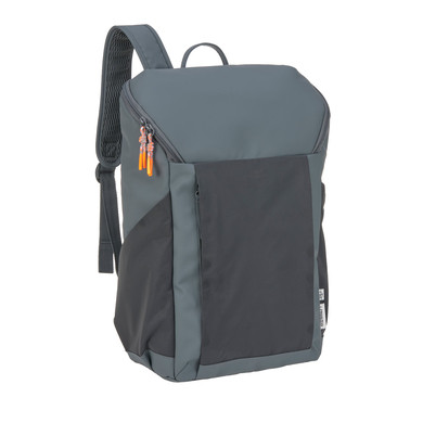 LÄSSIG Backpack anthracite Přebalovací batoh Slender Up Reflexní