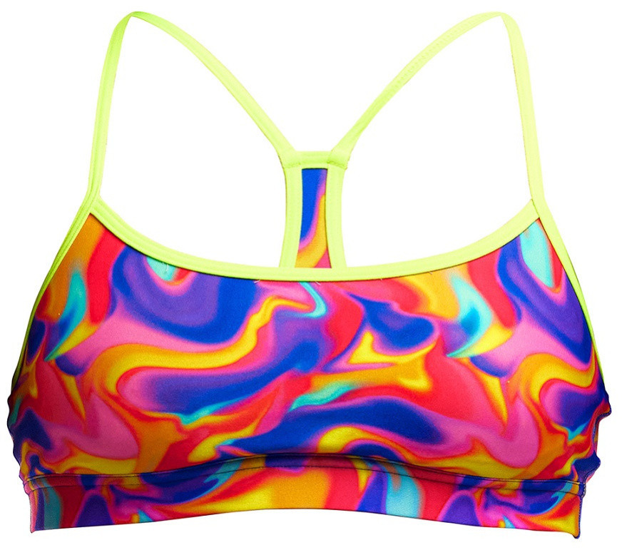 Funkta Summer Swirl Crop Top XS - UK30