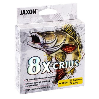Jaxon Šňůra CRIUS 8X FLUO BRAIDED LINE 150m