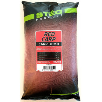Carp Bomb 1kg Red Carp