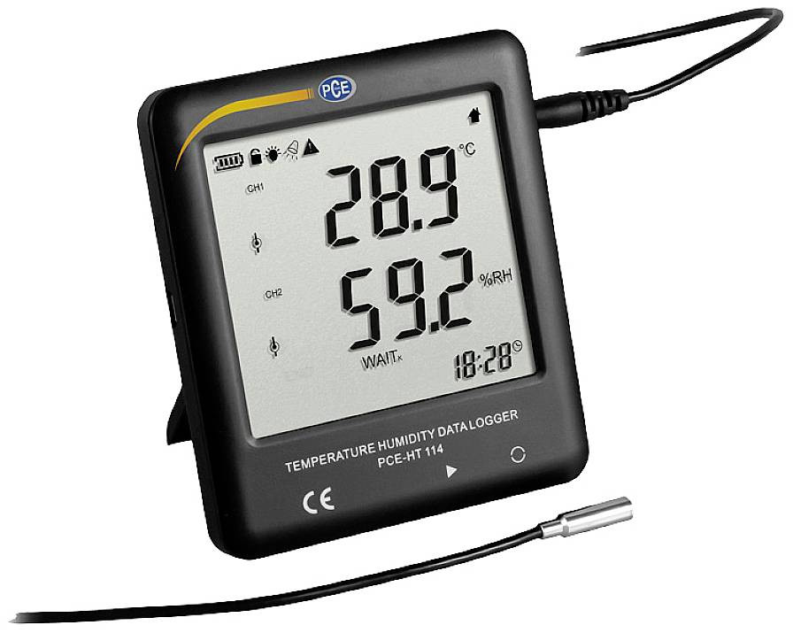 PCE Instruments PCE-HT 114 PCE-HT 114 multifunkční datalogger Měrné veličiny teplota, vlhkost vzduchu