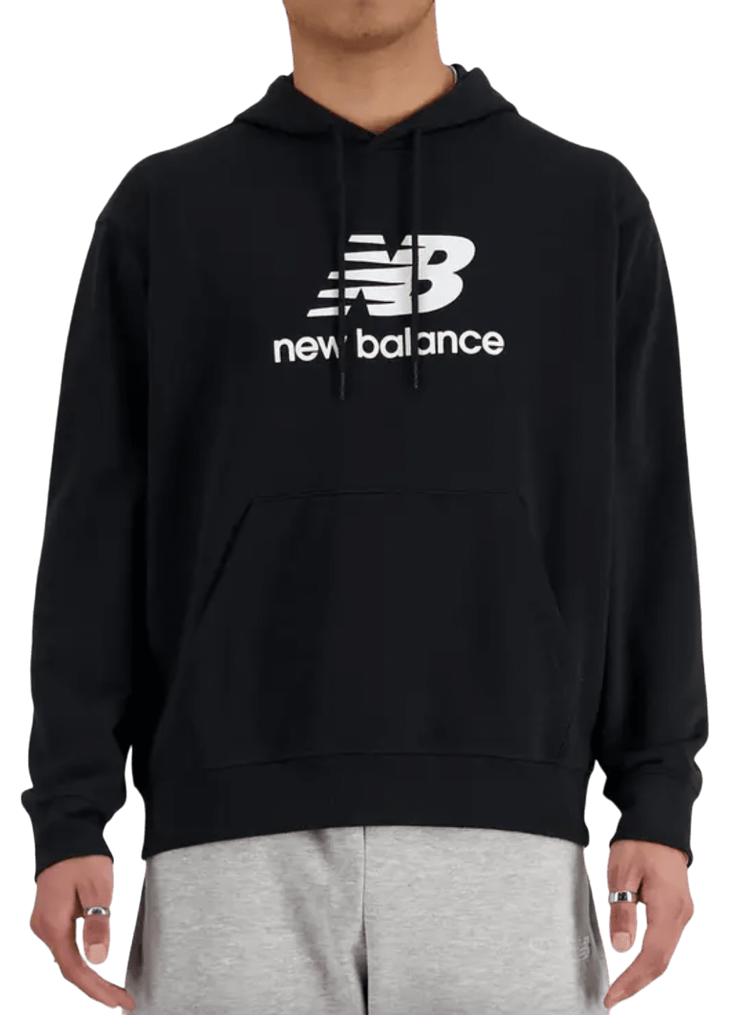 Mikina s kapucí New Balance Iconic Collegiate Graphic Hoodie