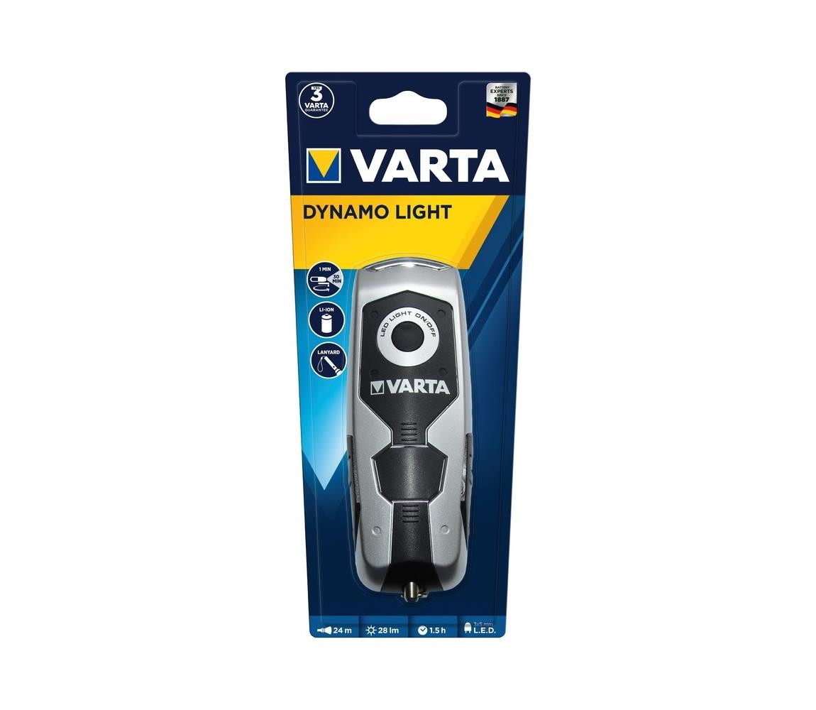 VARTA Varta 17680101401 - LED Nabíjecí svítilna DYNAMO LIGHT LED/120mAh IPX4