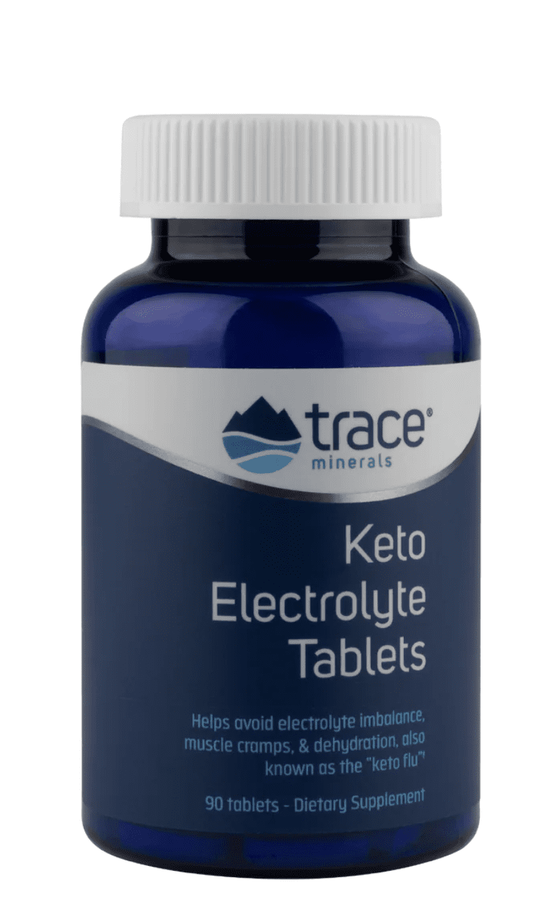 Trace Minerals Keto Electrolyt Tablets, elektrolyty, 90 tablet