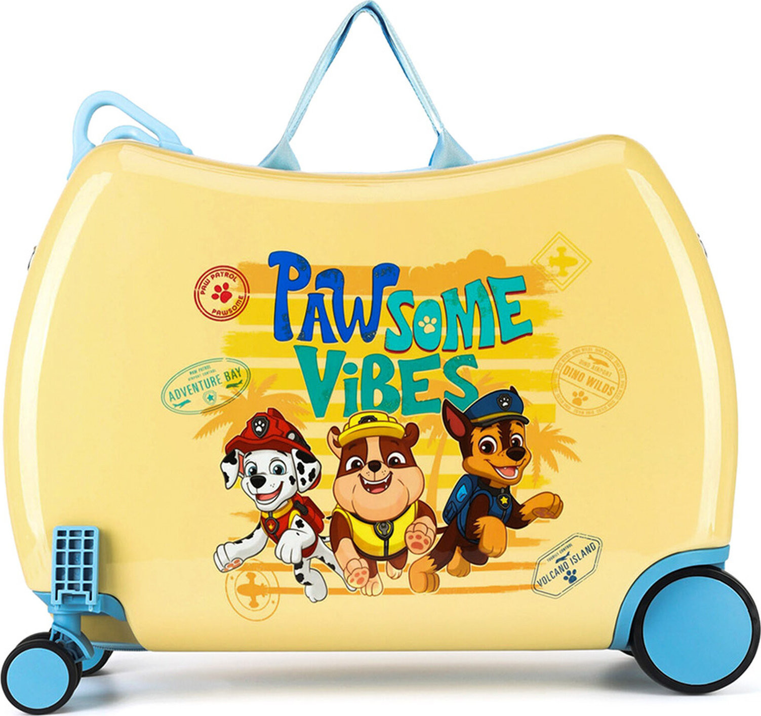 Dětský kufr Paw Patrol ACCCS-SS24-231PAW-S Žlutá