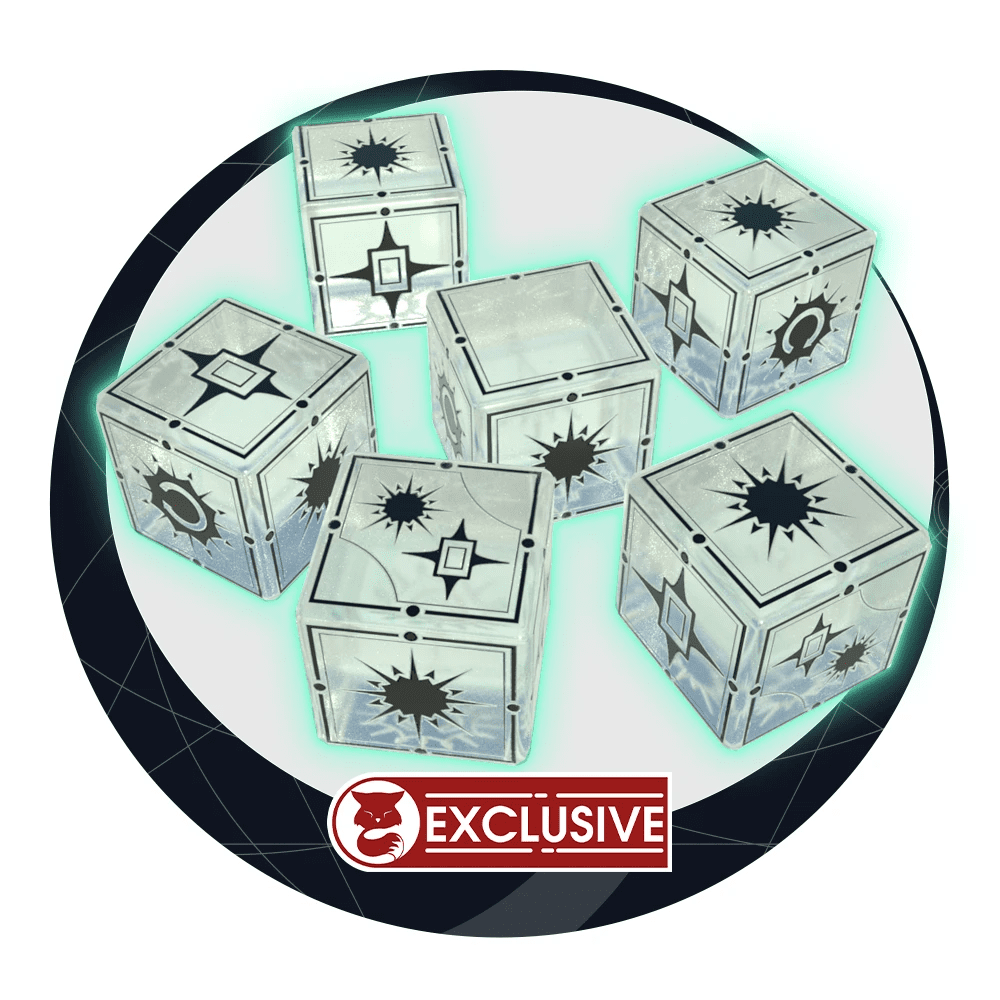 Grey Fox Games Last Light Sada svítících kostek 