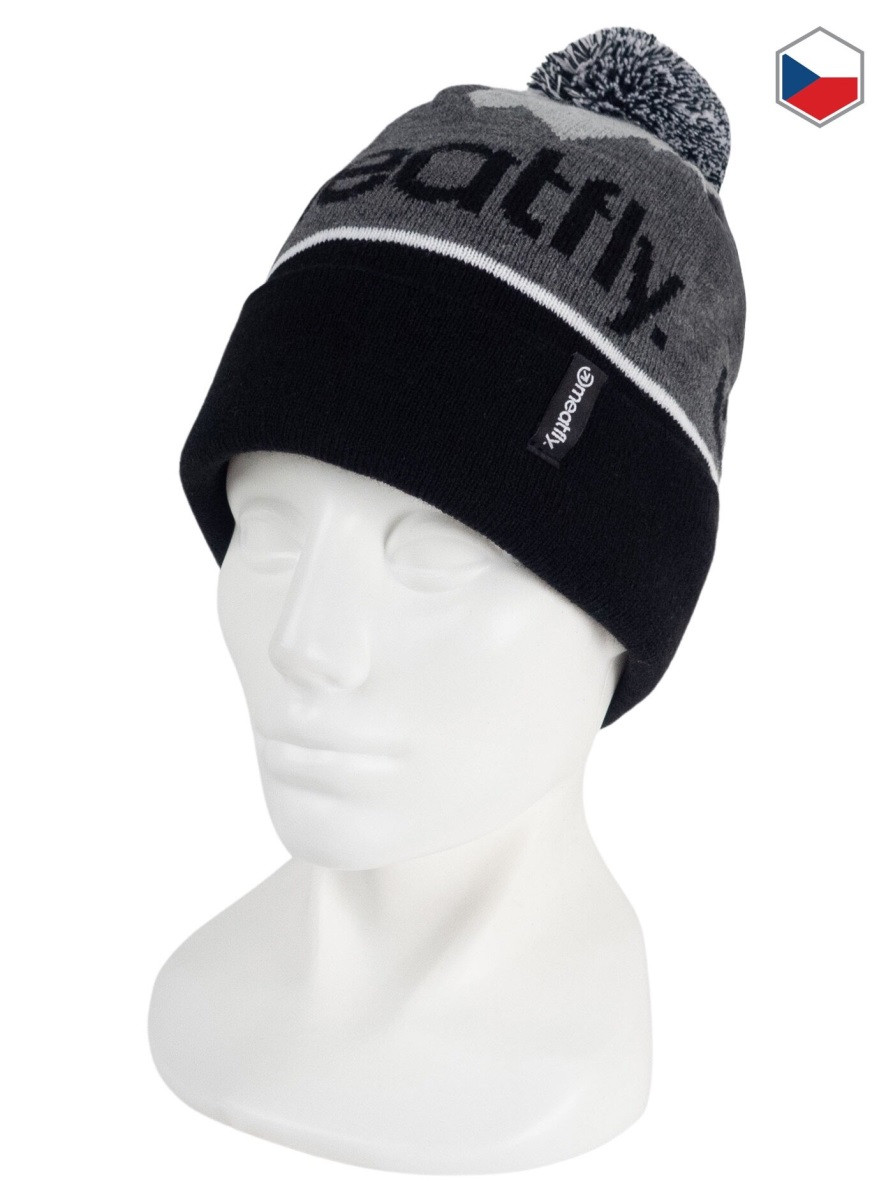 Kulich meatfly robb tmavě šedá one size