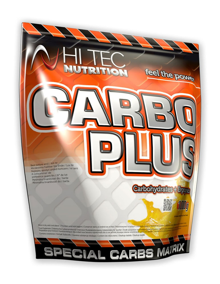 Hi Tec Nutrition Carbo Plus 1000g Varianta: pomeranč