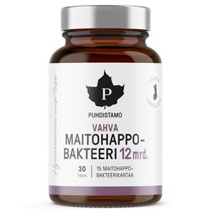 Puhdistamo Probiotika+Prebiotika (Strong Lactic Acid Bacteria) 30 kapslí - Puhdistamo
