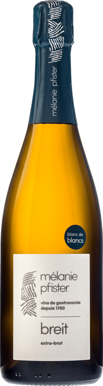 Melanie Pfister Cremant d'Alsace Breit Blanc de Blancs Extra Brut