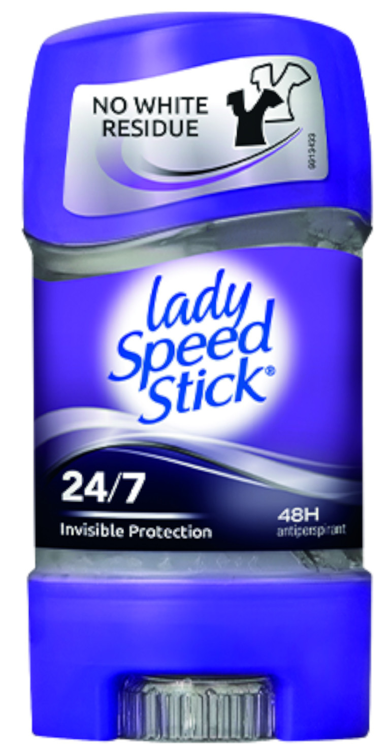 LADY SPEED STICK Gelový antiperspirant 24/7 Invisible 65 g