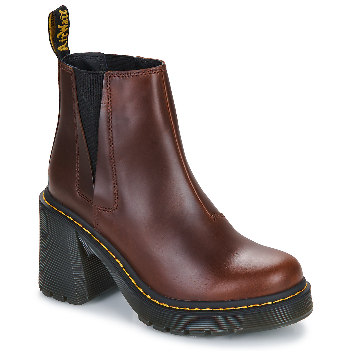 Dr. Martens  Spence Dark Brown Classic Pull Up  Hnědá