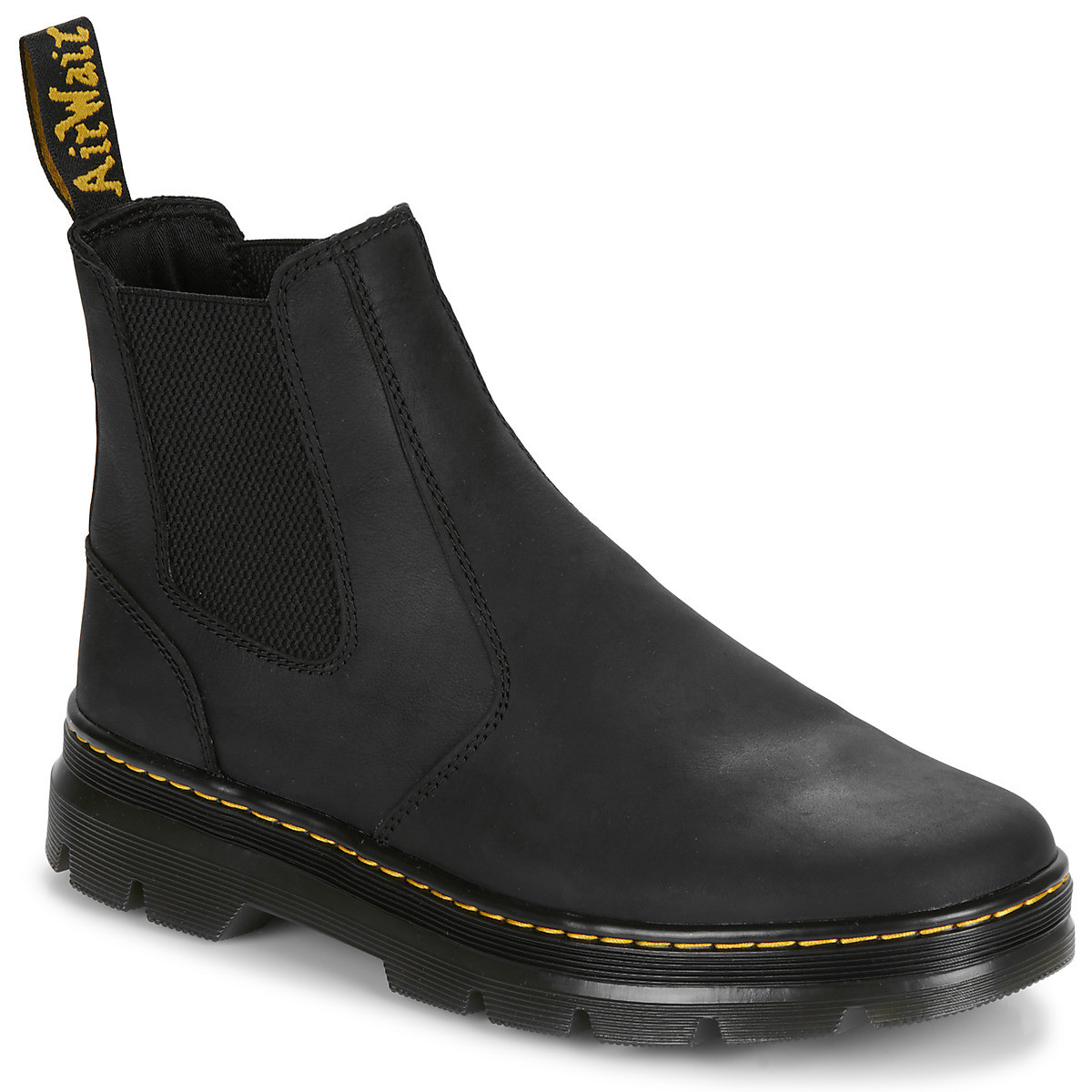 Dr. Martens  Embury Leather Black Wyoming  Černá