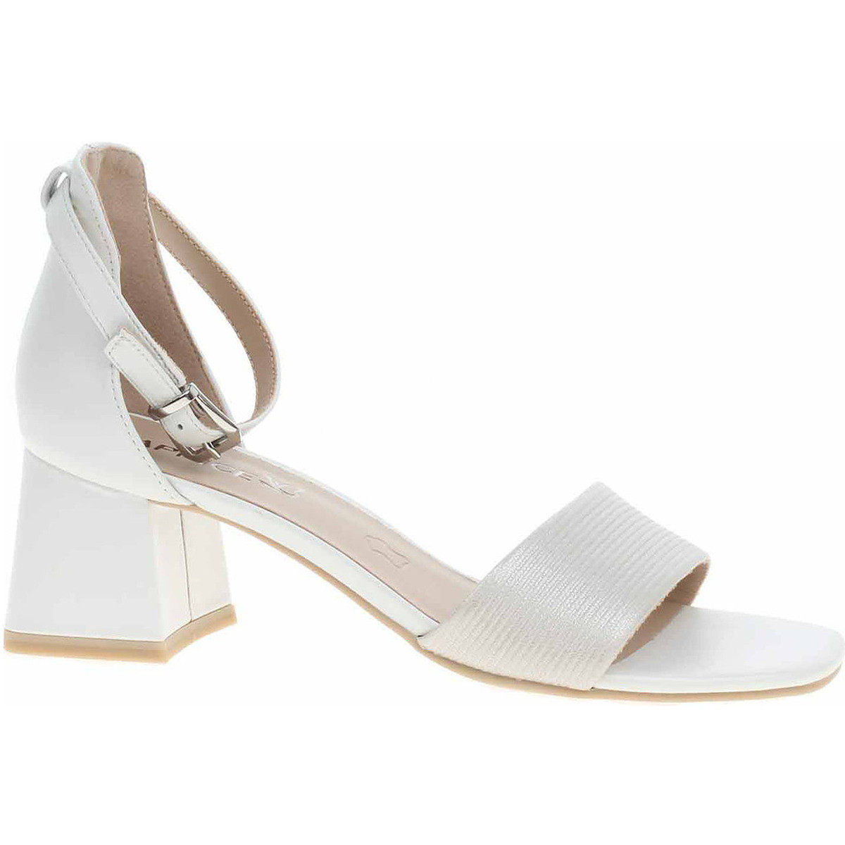 Caprice  Dámská společenská obuv  9-28302-42 white comb  Bílá