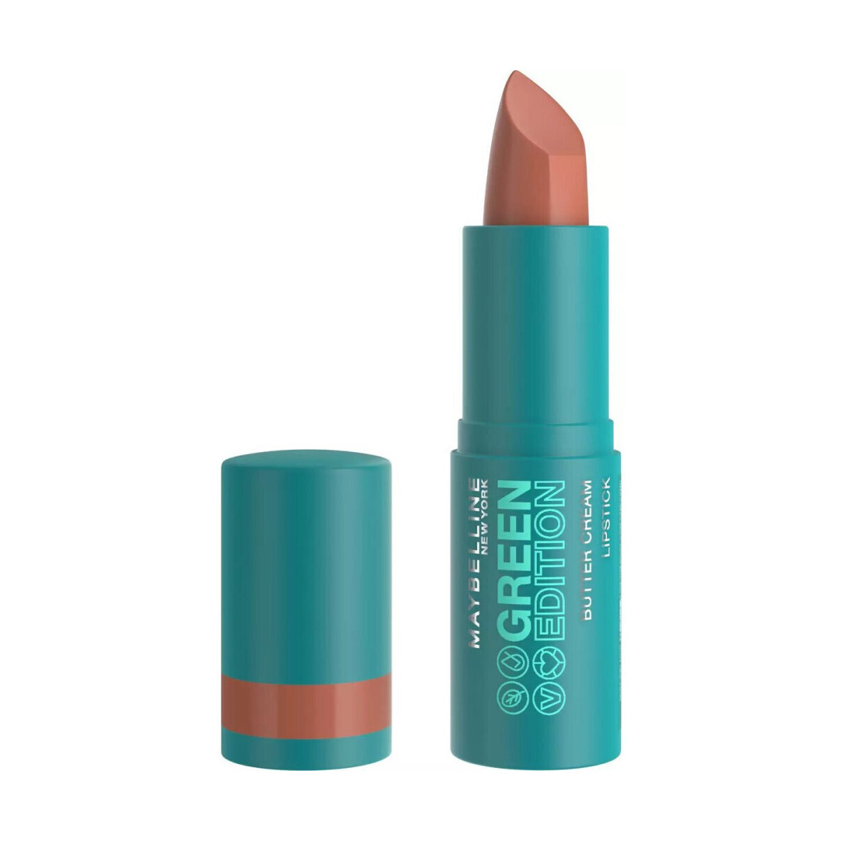 Maybelline New York  Lipstick Butter Cream Green Edition - 14 Sandy  Hnědá